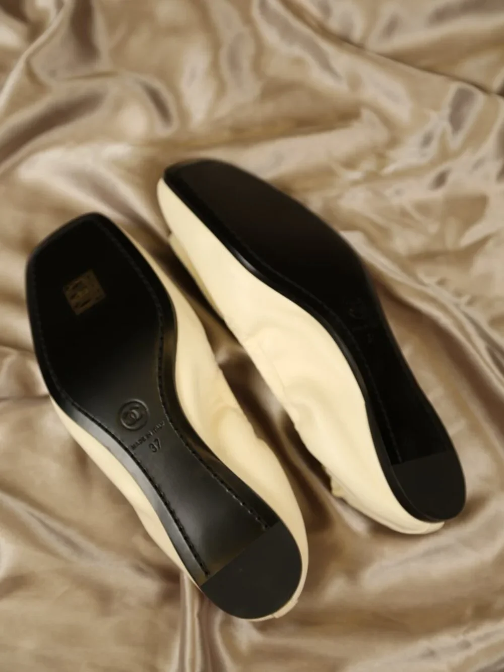 CHANEL square toe
